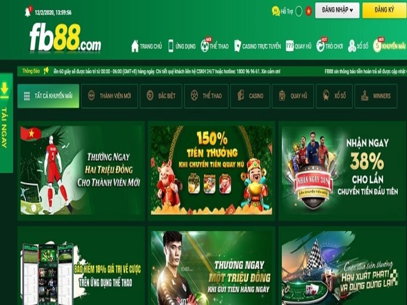 Điểm danh các nhà cái khuyến mãi thành viên mới 150k không thể bỏ qua 4 Nha cai FB88 khuyen mai 4 - nhà cái khuyến mãi thành viên mới 150k