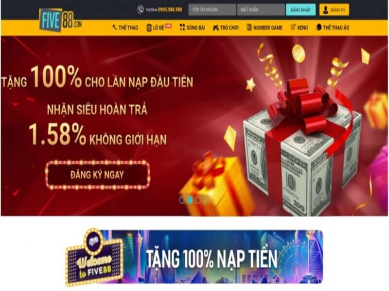 Nha cai Five88 tang tien choi thu cho thanh vien moi 4 - nhà cái thưởng tiền chơi thử