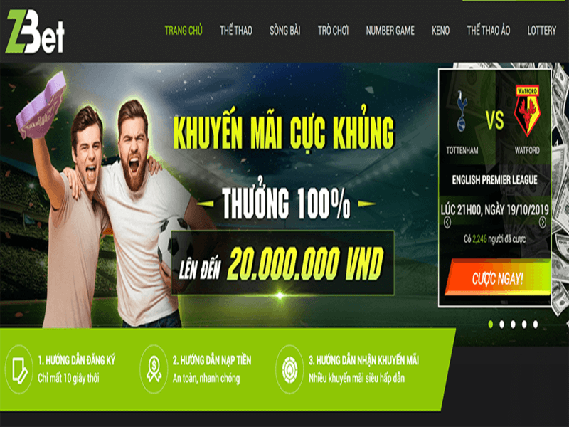 Thông tin các nhà cái tặng 100k bạn không nên bỏ qua 7 Nha cai Zbet 7 - nhà cái tặng 100k