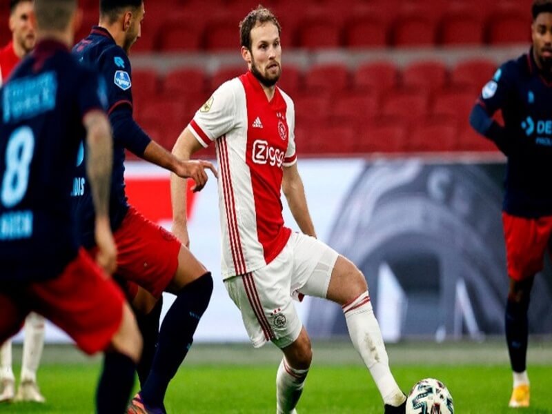 Tran dau giua 2 doi bong Ajax va Young Boyz 4 - chấp 1 trái là sao