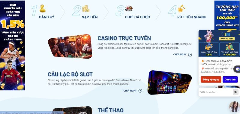 8LIVE - Cá cược an toàn, rút tiền cực nhanh - Update 2026 7 Tham gia đặt cược trực tuyến 8LIVE