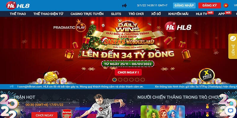 Hl8 - Nhà cái cá cược trực tuyến hàng đầu thị trường Châu Á Update 3/2023 2 Hl8 - Nhà cái cá cược trực tuyến hàng đầu