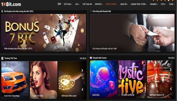 1xBit – Sân Chơi Crypto Đầy Màu Sắc Dành Cho Dân Thích Trải Nghiệm 2 Cá cược trực tuyến đầy mới lạ cùng 1xBit – Cơn gió lạ trên thị trường cá cược hiện nay