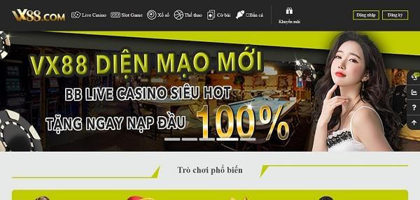 Vx88 – Nhà cái giàu tiềm năng nhất thị trường hiện nay - Update 12/2023 1 Cá cược cùng Vx88 – Nhà cái giàu tiềm năng nhất thị trường hiện nay