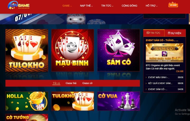 Nhà cái Ongame - Sân chơi cá cược an toàn và đẳng cấp Châu Á - Update 3/2023 1 Nhà cái Ongame - Sân chơi cá cược an toàn và đẳng cấp hàng đầu tại Châu Á