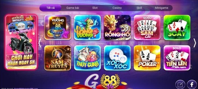 GAMVIP - Nhà cái uy tín đẳng cấp hàng đầu Việt Nam 1 Một số tựa game tại cổng GAMVIP