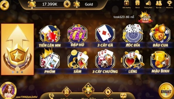 WIN247 Game bài đổi thưởng chơi là trúng 3 Một số game tại Win247