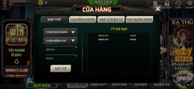 WIN247 Game bài đổi thưởng chơi là trúng 5 Win247 5 - WIN247