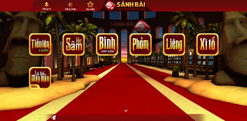 SẢNH BÀI - Đánh bài online nhận ngay tiền mặt Update 07/2023 3 Chuỗi ưu đãi, khuyến mãi, sự kiện liên tục.