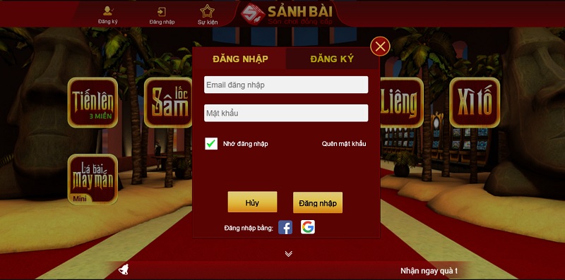 SẢNH BÀI - Đánh bài online nhận ngay tiền mặt Update 07/2023 2 Hệ thống trò chơi phong phú.