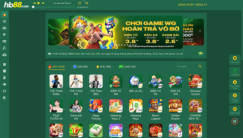 HB88 - Khám phá phiên bản mới nhất 2023 của kho game cá cược chuẩn 5 sao 1 HB88 sở hữu kho game ấn tượng hơn 50 trò chơi cá cược